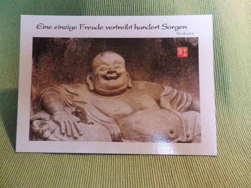 Postkarte Buddha